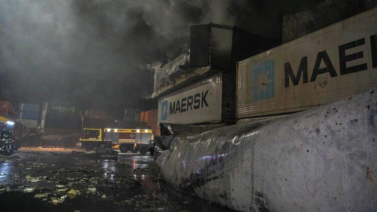 Портовая инфраструктура в Одесской области после ударов