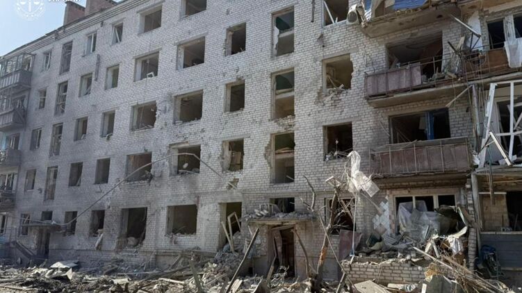 Последствия удара по Славянску