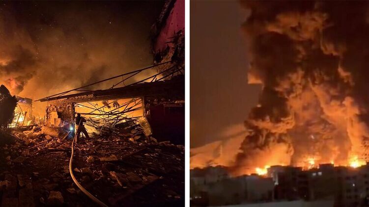 Наслідки обстрілу Запоріжжя. Фото: ДСНС