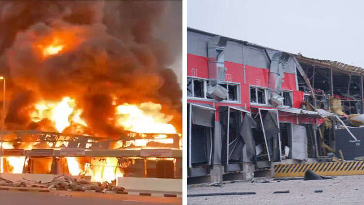 Наслідки удару по Запоріжжю. Фото: ОВА