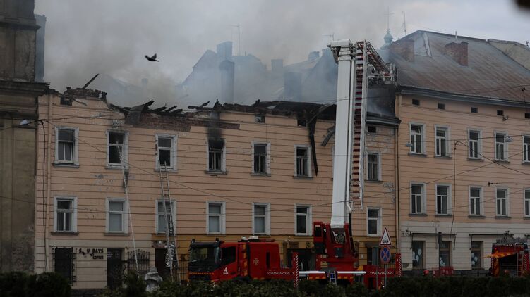 Львів після удару 