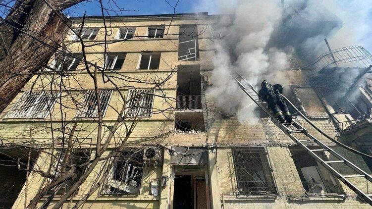 Наслідки удару по Дніпру вдень 26 березня