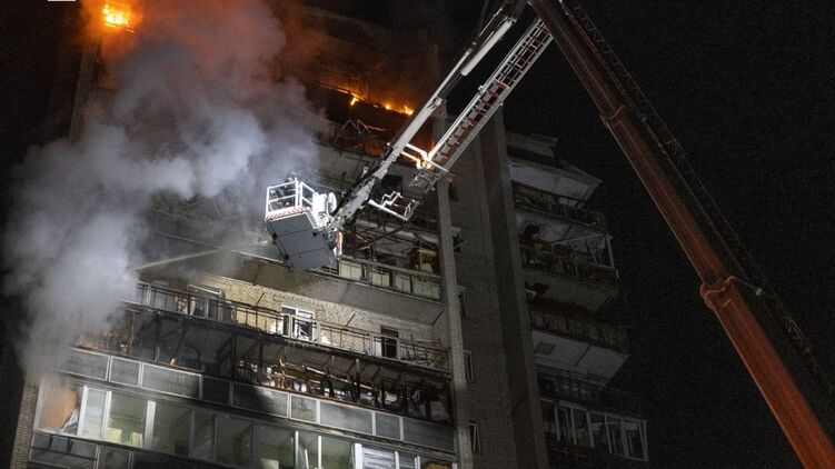 Наслідки удару РФ у Сумській області. Фото: ДСНС