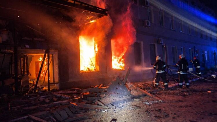 Наслідки обстрілу Одеської області. Фото: ДСНС