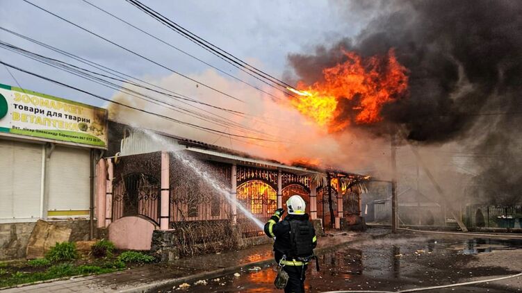 Прилет по Богодуховскому району