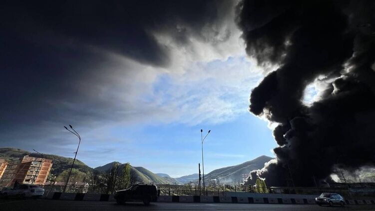 Удар по НПЗ в Туапсе