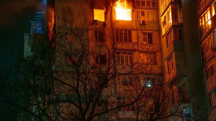 Одеса знову зазнала ударів. Фото: ДСНС