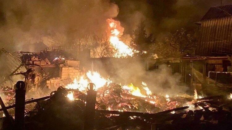 Последствия ударов по Днепропетровской области. Фото: ОВА