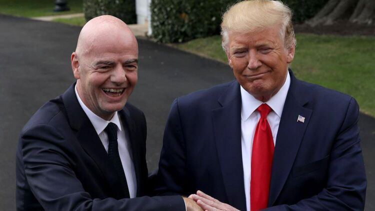 Джанні Інфантіно та Дональд Трамп