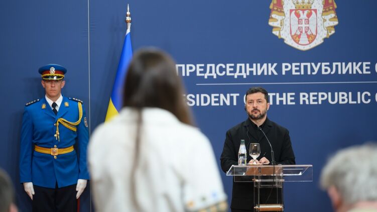 Зеленский нанес визит в Сербию, несмотря на ее тесные связи с Россией. Фото: president.gov.ua