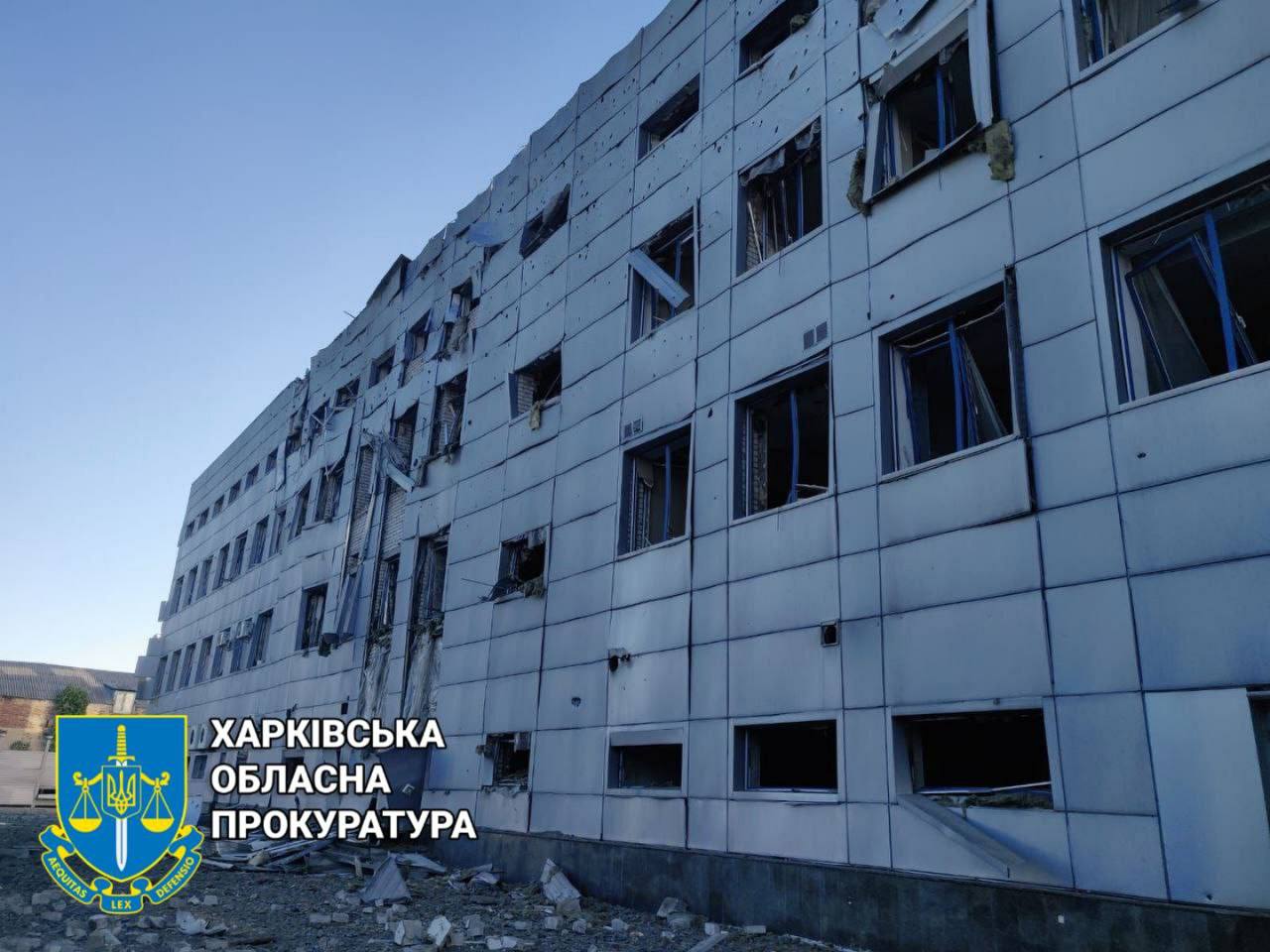 Обстрел Холодногорского района Харькова в ночь на 2 сентября. Фото последствий
