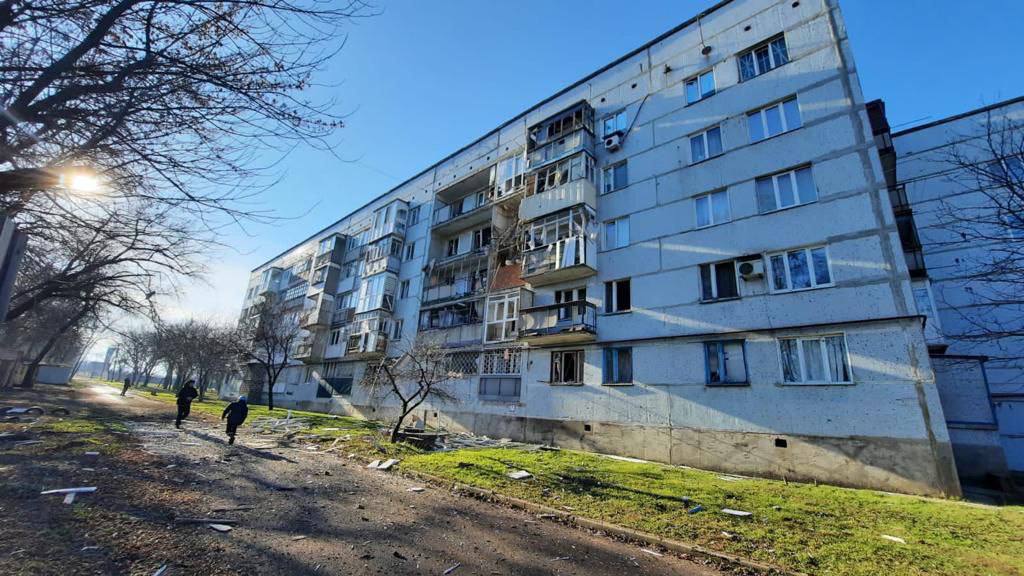 Обстрел Курахово 3 января
