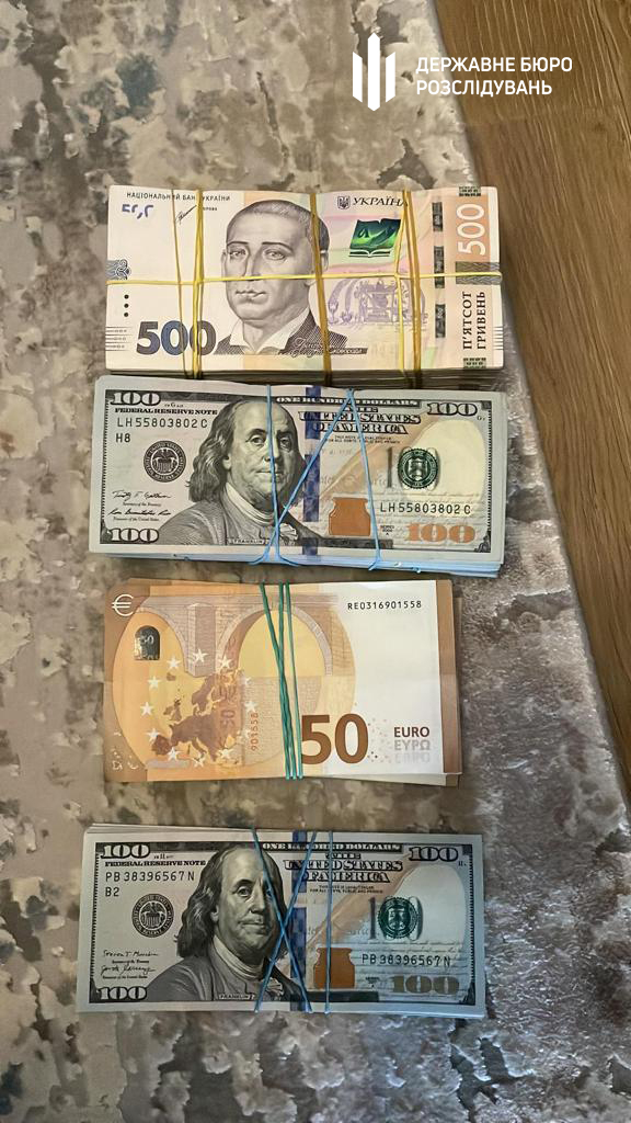 Гроші, які знайшли під час обшуку у Датій