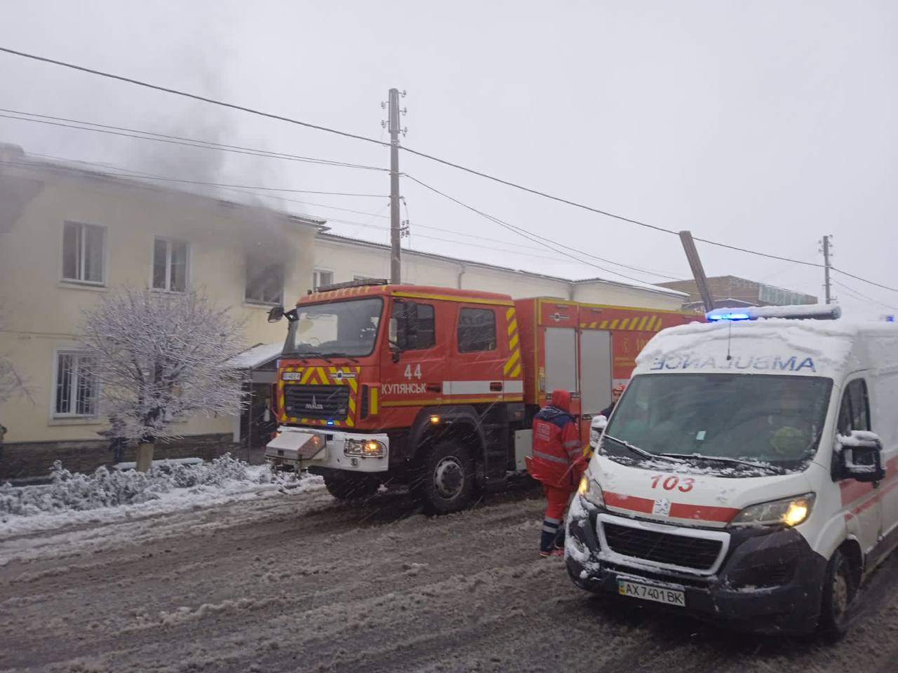 Российские войска обстреляли Купянск Харьковской области