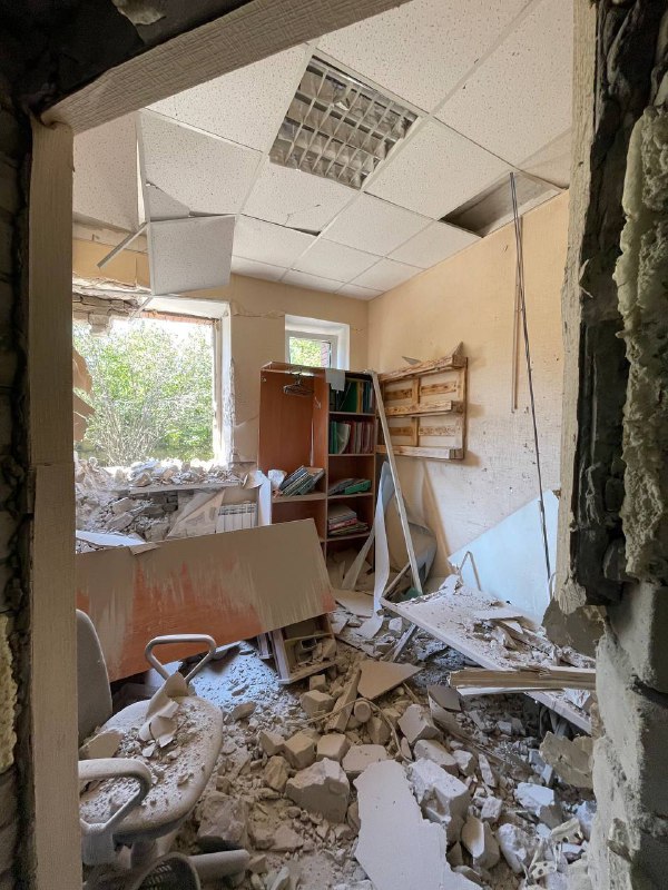 В Славянске обстреляли базу эвакуационного отряда Красного Креста
