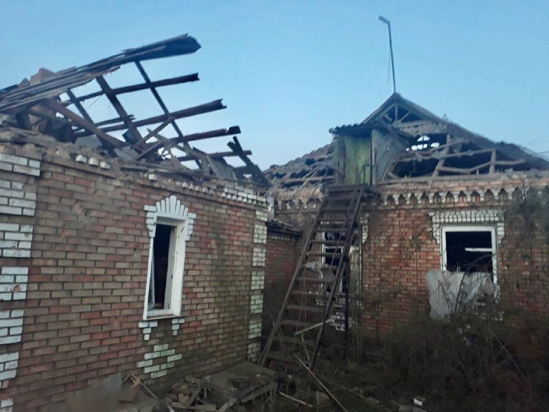 последствия обстрелов днепропетровской области