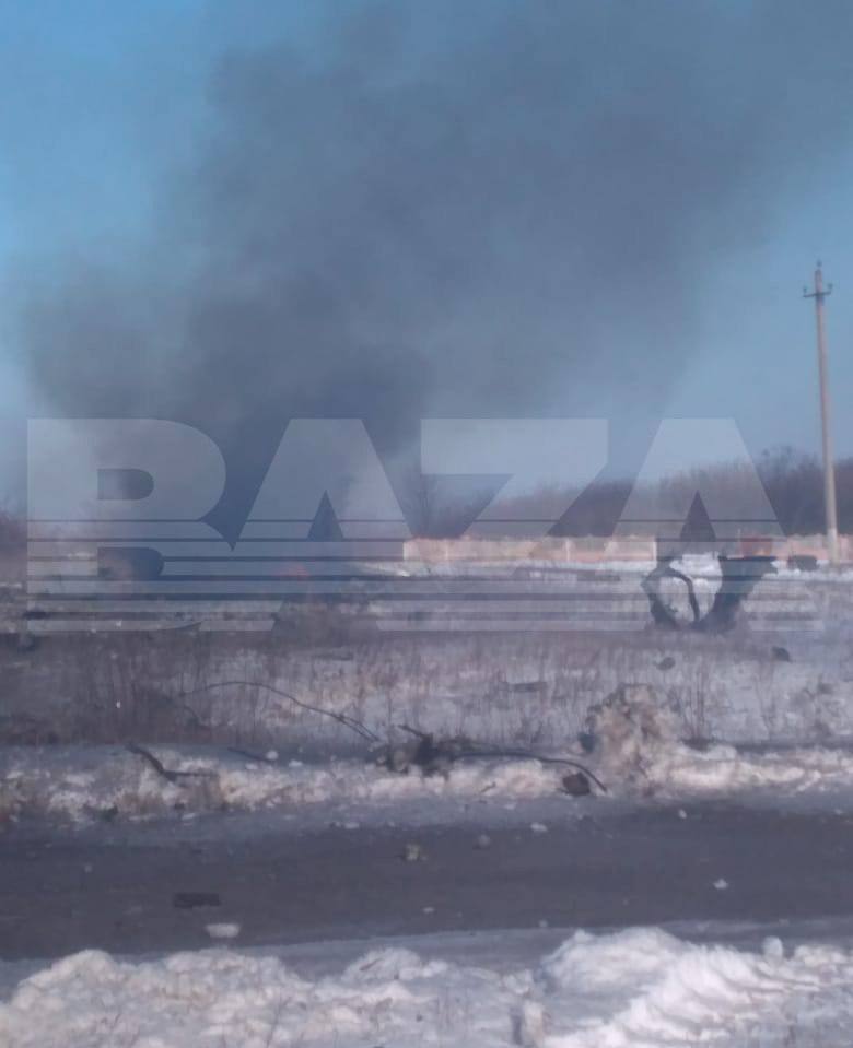 Су-25 упал в Белгородской области