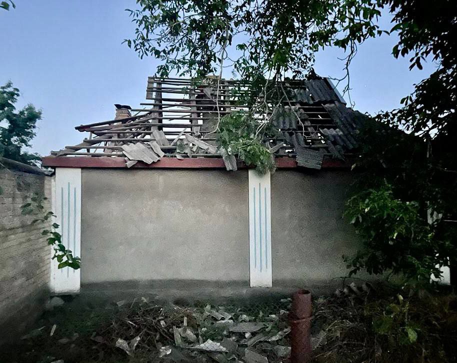Обстрел Днепропетровской области