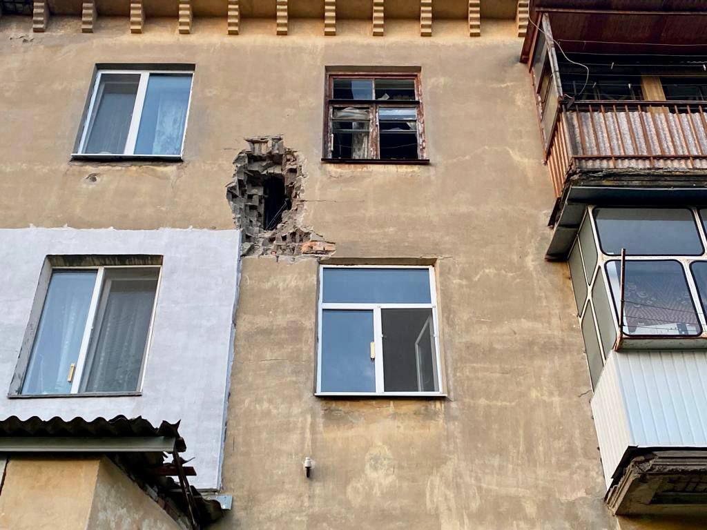 Обстрел Днепропетровской области