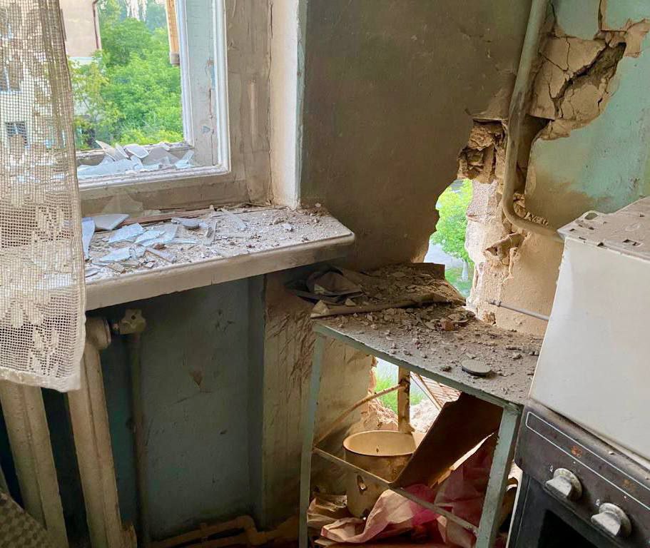 Обстрел Днепропетровской области