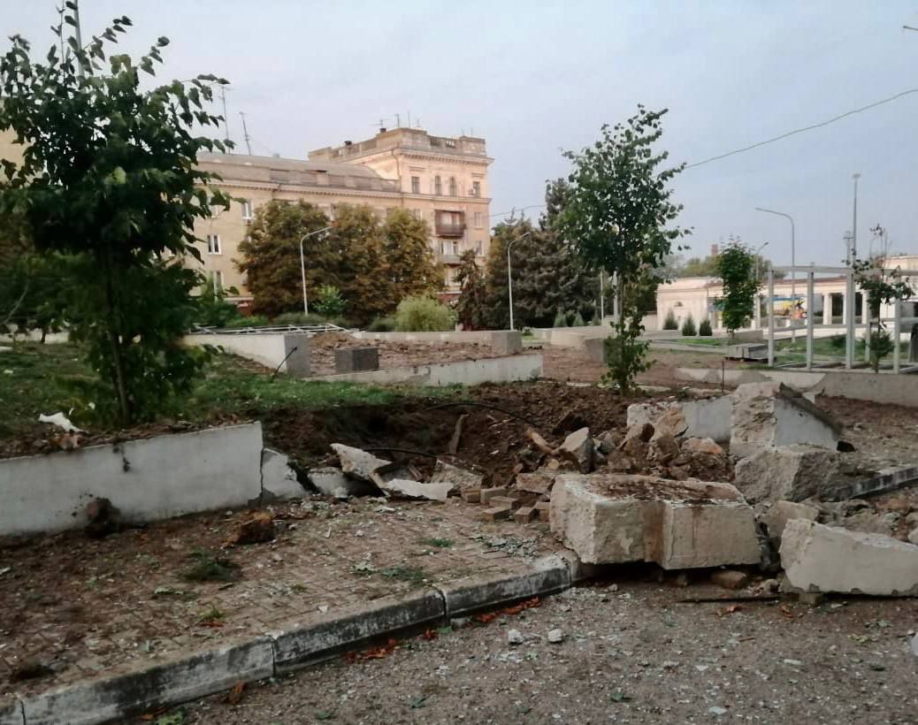 Обстрел Днепропетровской области