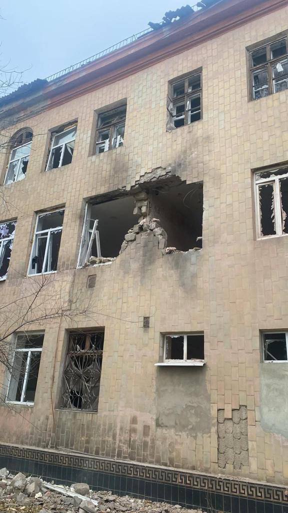 Обстрел Донбасса