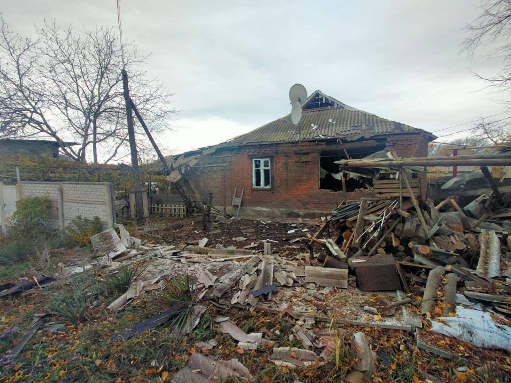 Обстрел Донбасса