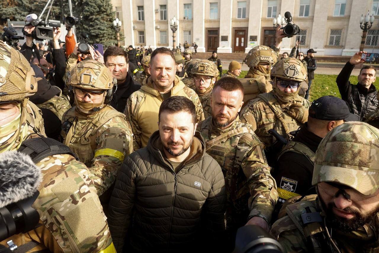 Зеленский в Херсоне