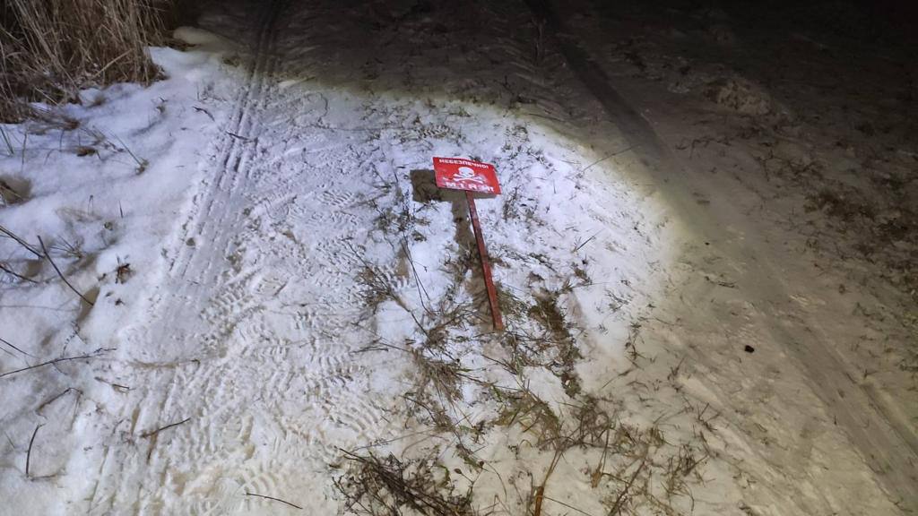 Прицеп трактора подорвался на мине в Ровенской области