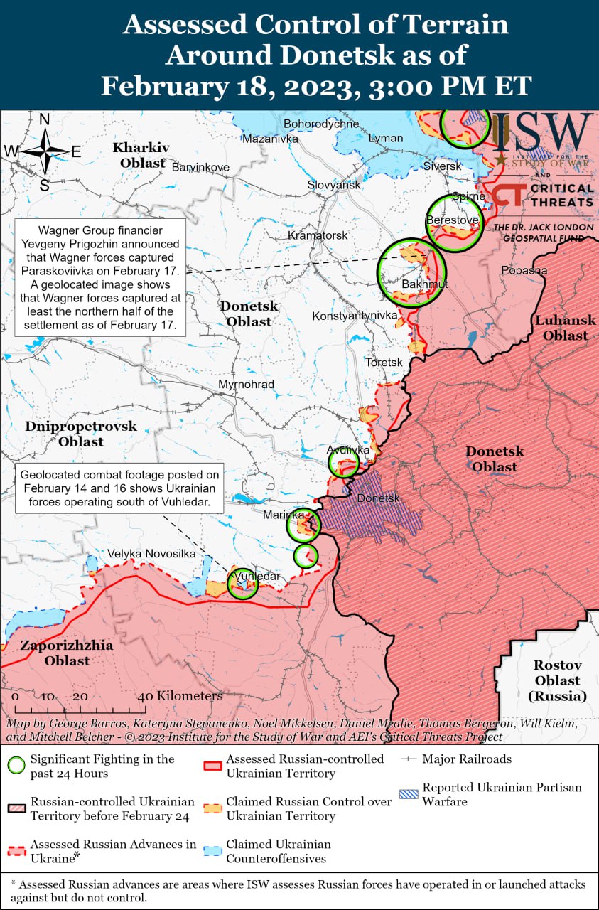 Карта боїв від ISW