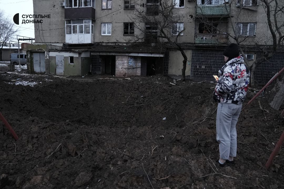 Последствия удара по Дружковке