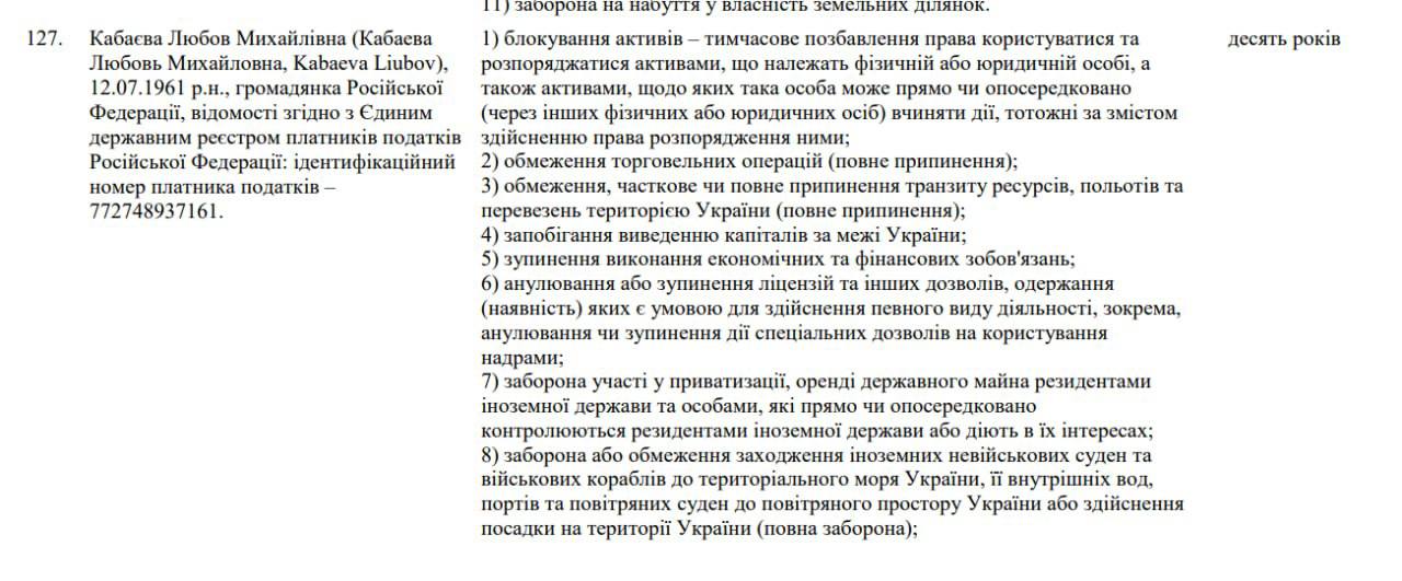 Зеленський ввів нові санкції