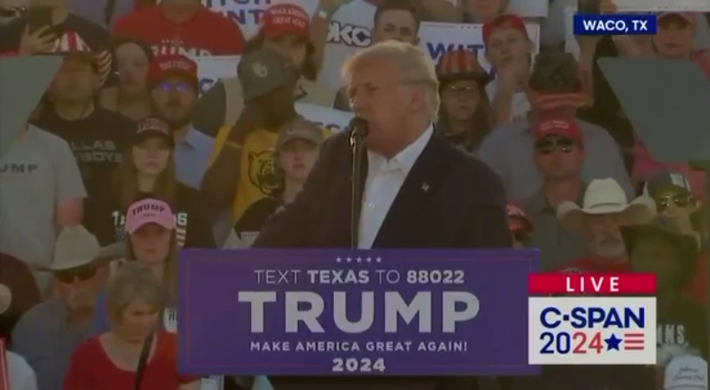 Трамп виступив у Техасі