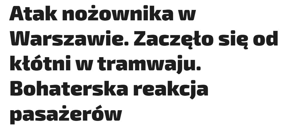 Поляк погрожував українцю ножем після сварки в трамваї.