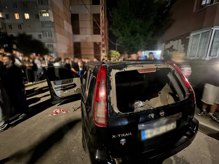 Фото з місця конфлікту тернополян з ТЦК. Джерело – Телеграм