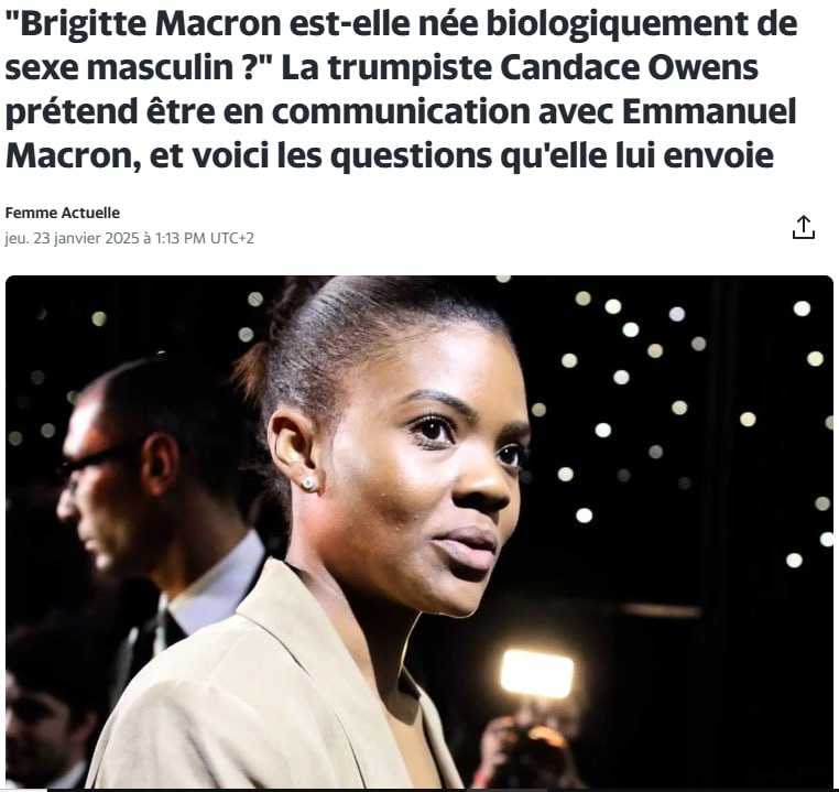 Снимок заголовка на femmeactuelle.fr