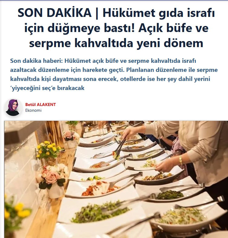 Знімок заголовка на sabah.com.tr