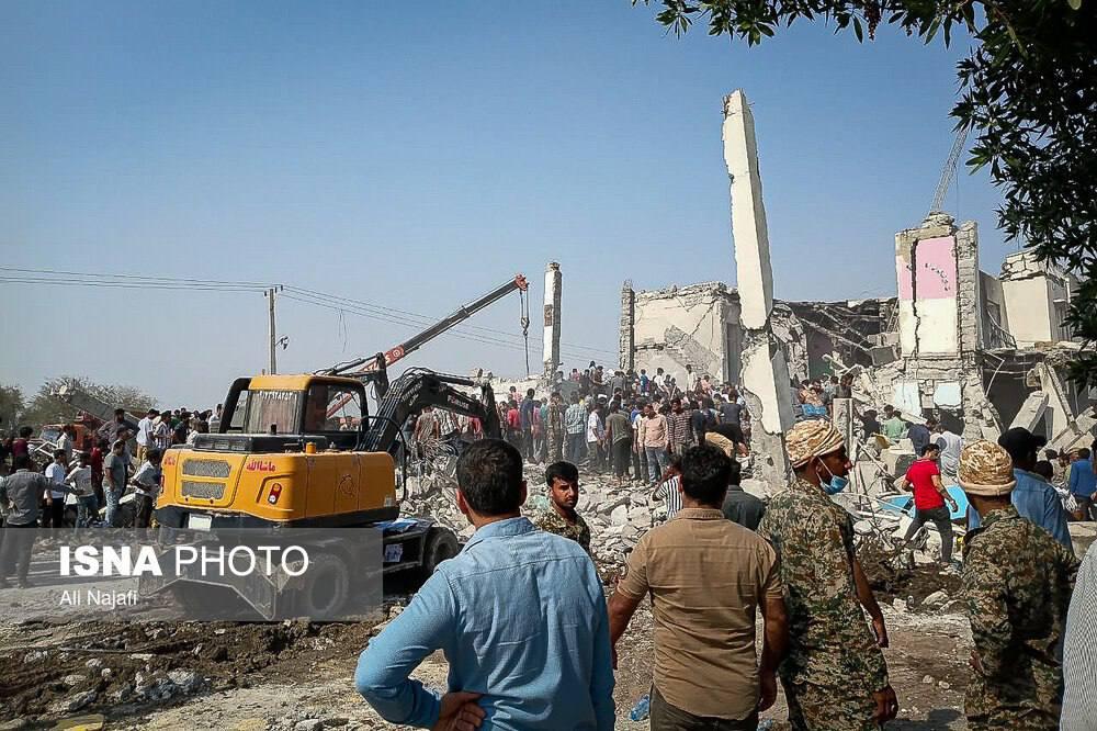 Фото (3) разрушенной школы в Иране. Источник &ndash; Телеграм