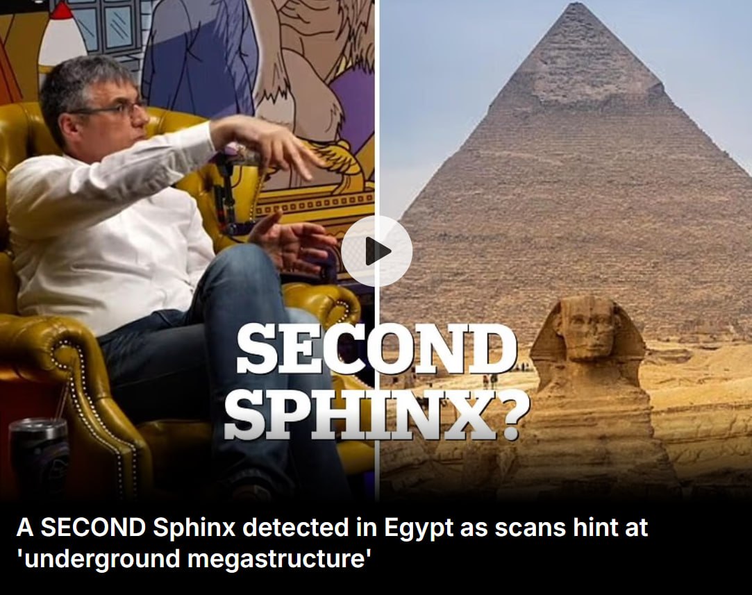 Учені виявили ще одного Сфінкса в пісках Єгипту.