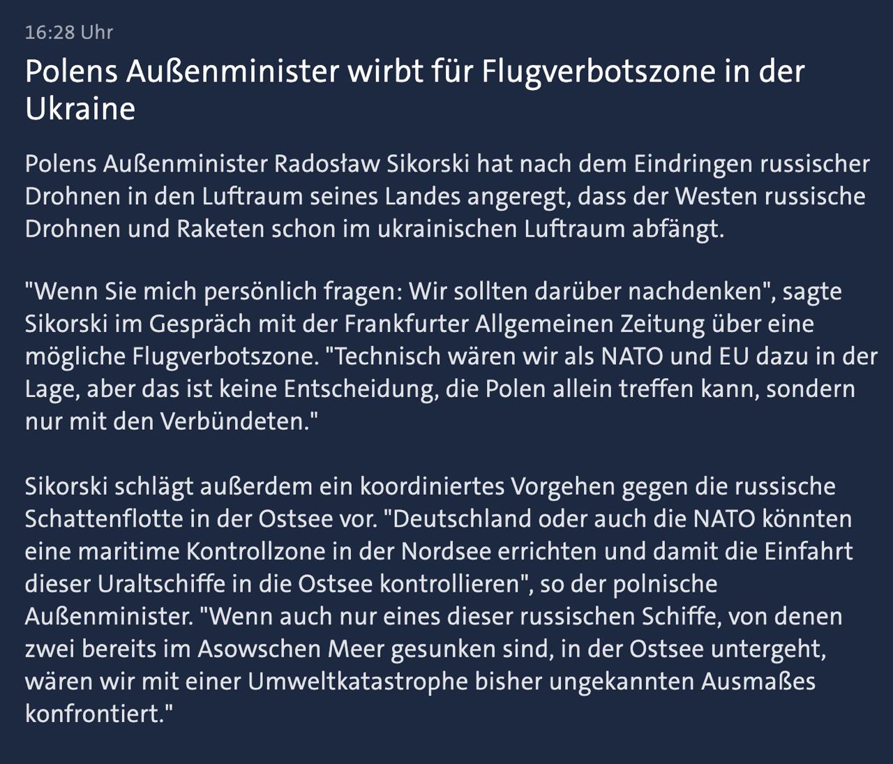 Заголовок на faz.net