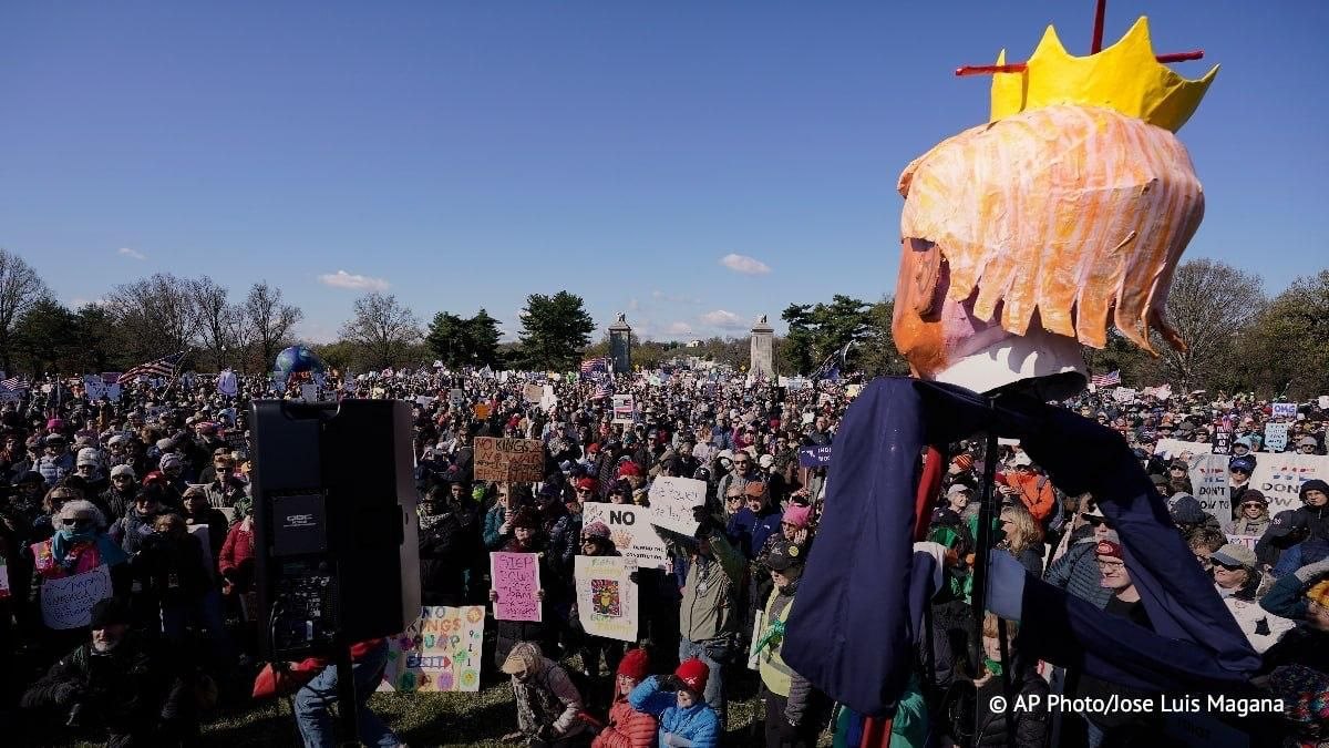 Фото (3) протестів у США. Джерело &ndash; &copy; AP Photo/Allison Robert