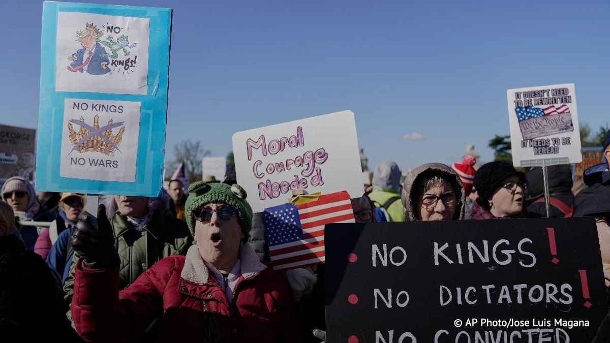 Фото (4) протестів у США. Джерело &ndash; &copy; AP Photo/Allison Robert
