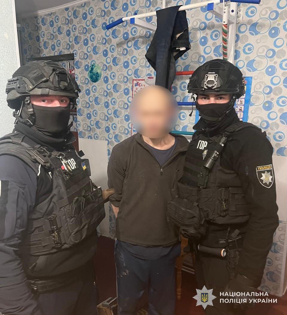 Фото затримання ТЦК, що вдарив у Львівській області. Джерело &ndash; Поліція