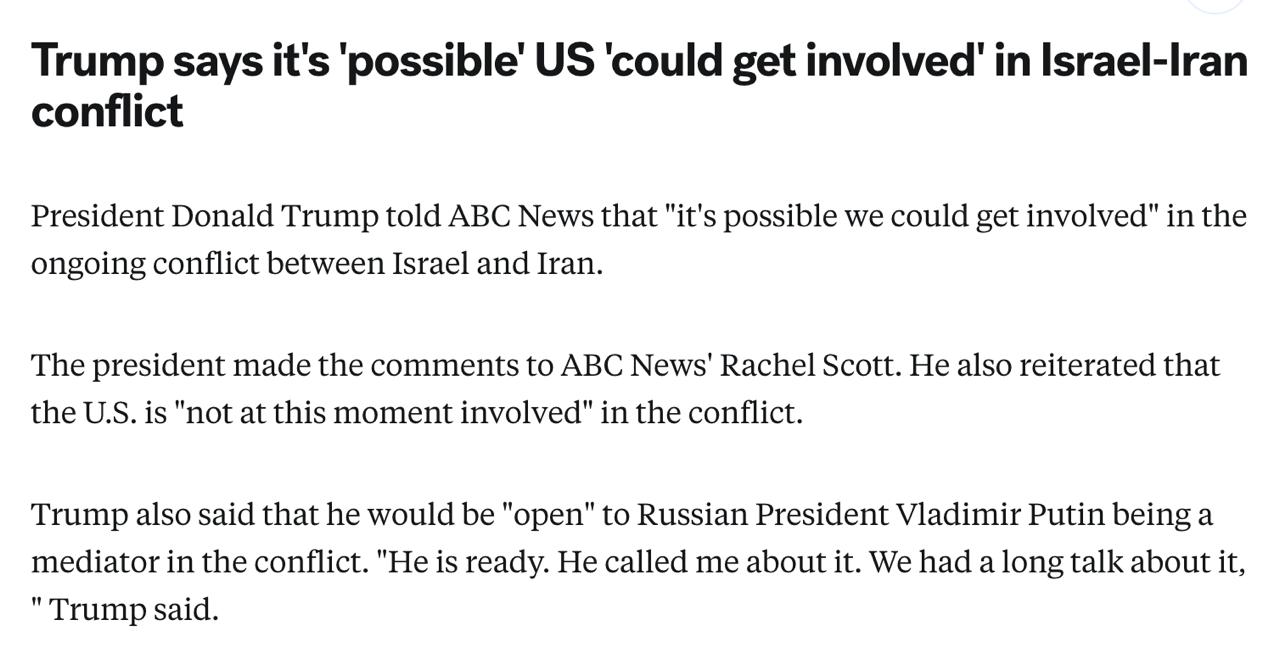 Снимок сообщения на abcnews.go.com