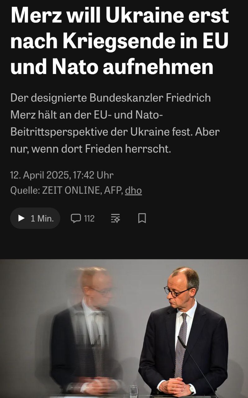 Знімок заголовка на handelsblatt.com