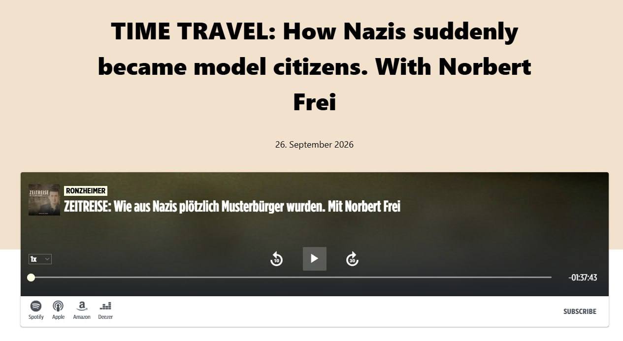 Снимок заголовка на zeitreisen.zeit.de &ndash; В ФРГ прокачивается тема необходимости коалиции ХДС с ультраправыми