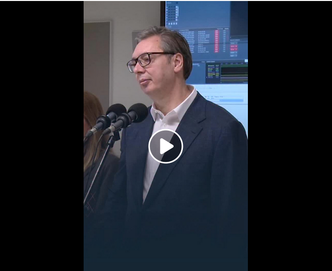 Снимок интервью Александра Вучича &ndash; Война с Ираном угрожает европейцам энергетическим кризисом