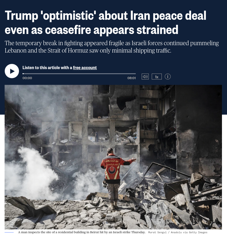 Трамп заявив про перемогу над Іраном.